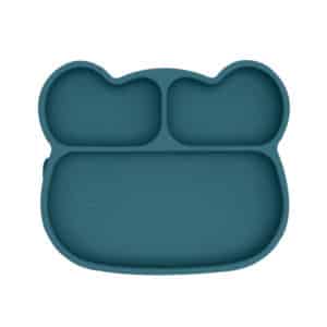 Assiette en silicone ours bleu we might be tiny