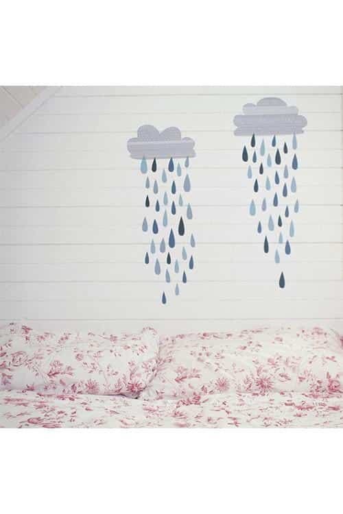 sticker-mural-chambre-nuage-pluie-lovemae