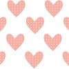 Sticker mural Coeurs Rose Lovemae