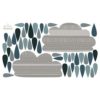 Sticker mural Nuages de pluie