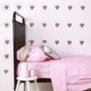 sticker-mural-chambre-fille-diamants-rose-gris-lovemae