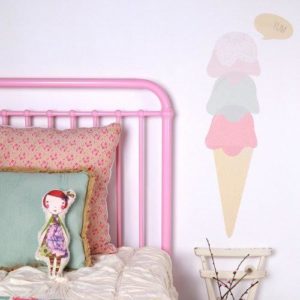 sticker-mural-chambre-enfant-cone-glace-lovemae