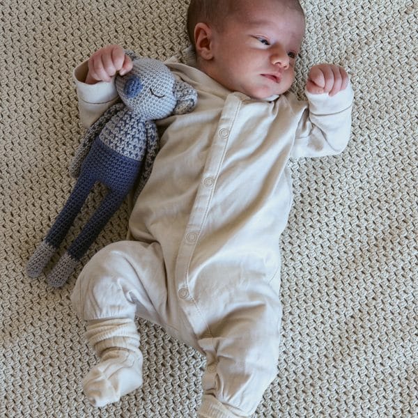 Doudou en crochet Koala bleu Patti Oslo