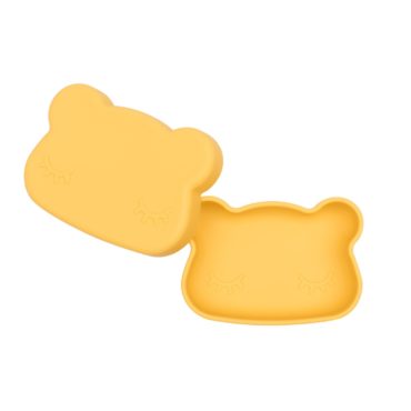 boîte à gouter en silicone ours jaune we might be tiny