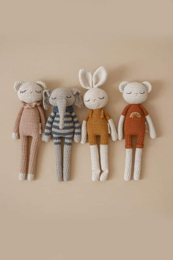 Doudous en crochet Patti Oslo