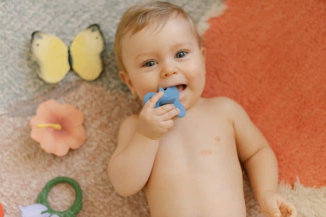 Le jouet de dentition 👶🏻🦷 : très utile pour le développement de bébé !