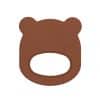 Anneau de dentition en silicone ours marron We Might be Tiny