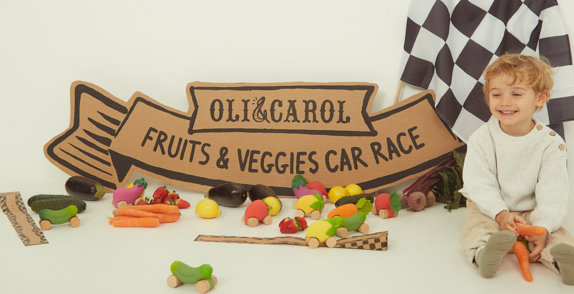 SLIDE Voitures fruits et légumes Oli&Carol