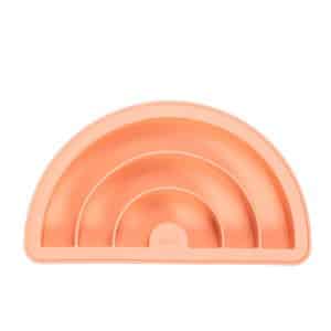 Moule à gâteau en silicone arc-en-ciel rose dëna