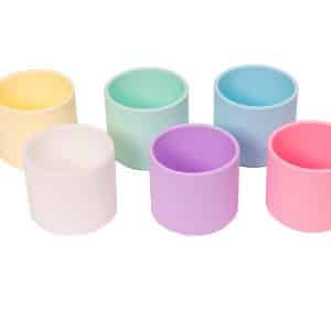 Gobelets en silicone pastel dëna