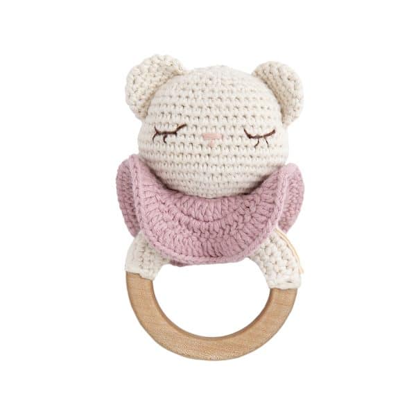 Anneau de dentition ourson en crochet Patti Oslo