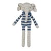 Doudou en crochet elephant bleu Patti Oslo