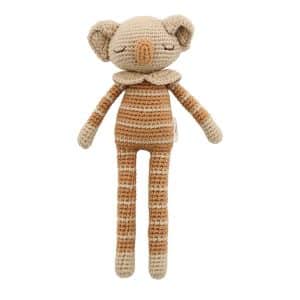 Doudou en crochet Koala beige Patti Oslo