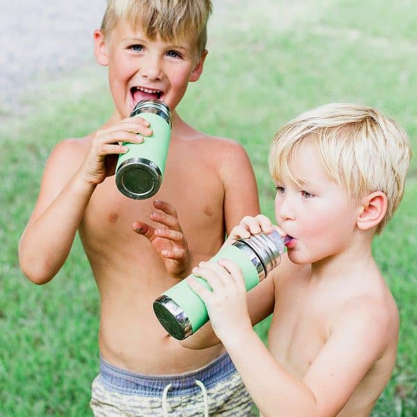 Gourde avec Paille Enfant