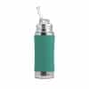 Gourde évolutive en inox menthe avec paille 325ml Pura