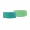 socles de protection en silicone Mint et Moss pour biberon Pura