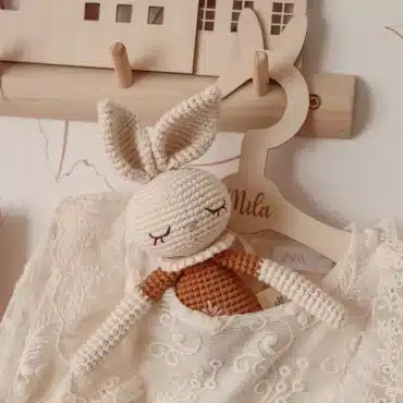 Doudou lapin en crochet Patti oslo