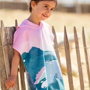 Poncho de bain enfant Hawaii