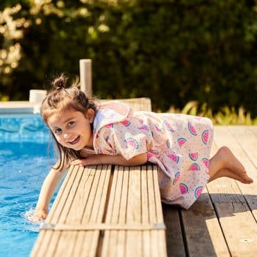 Poncho de bain enfant Watermelon