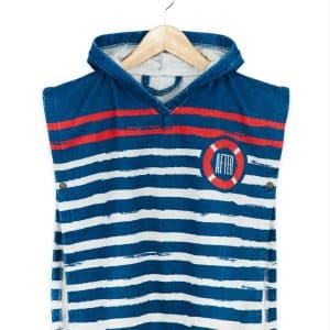 Poncho de bain pour enfant Sailor Stripes After Essentials