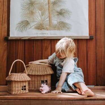 Panier en rotin Big Hutch