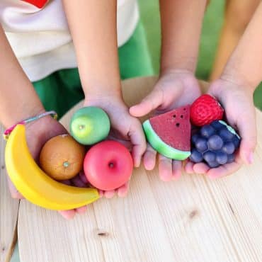 Pierres sensorielles Fruits fantastiques